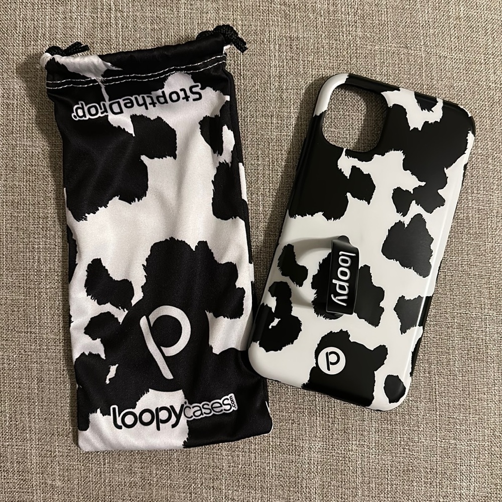 Cow Print Loopy Case